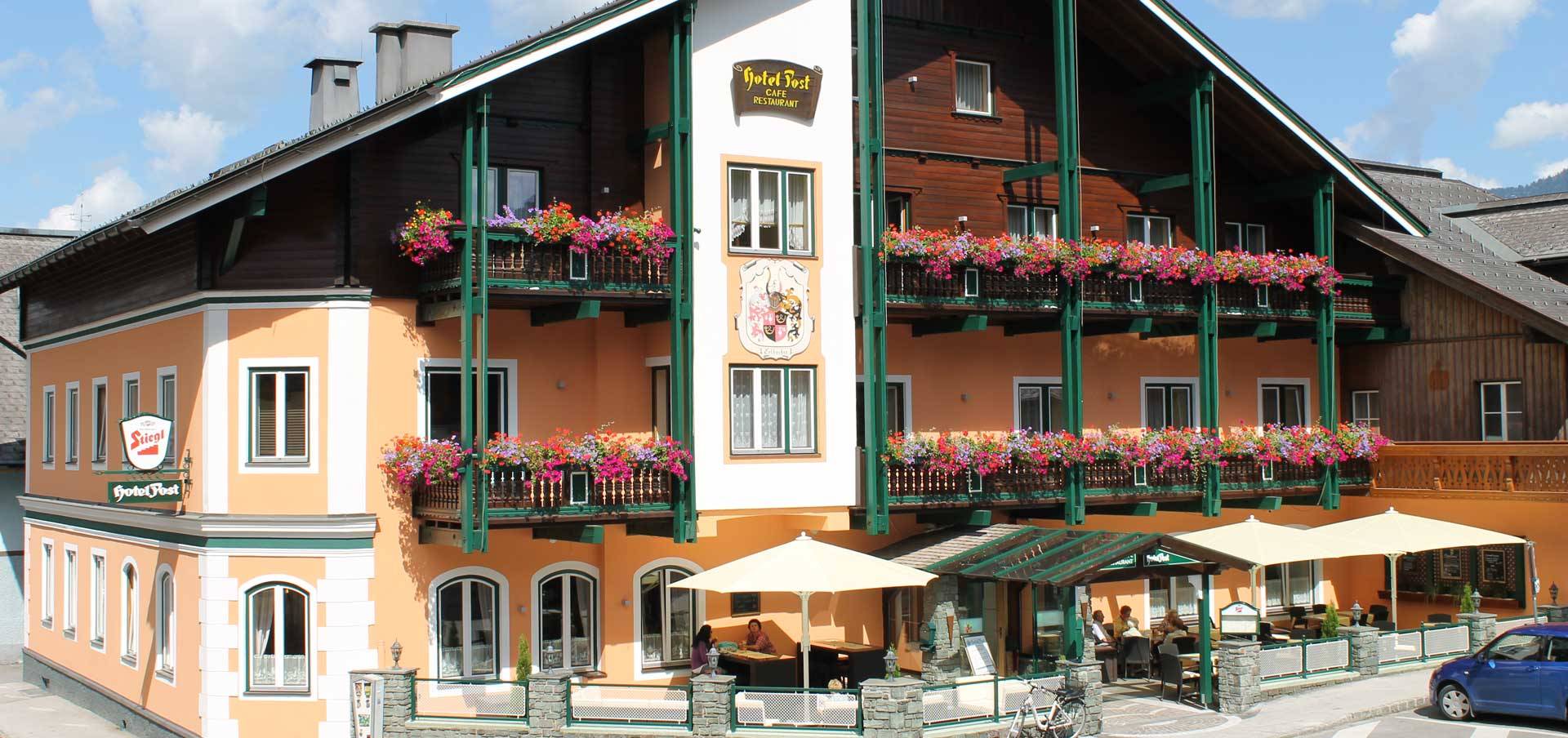 Hotel Post, Bad Mitterndorf, Österreich - Außenaufnahme Sommer