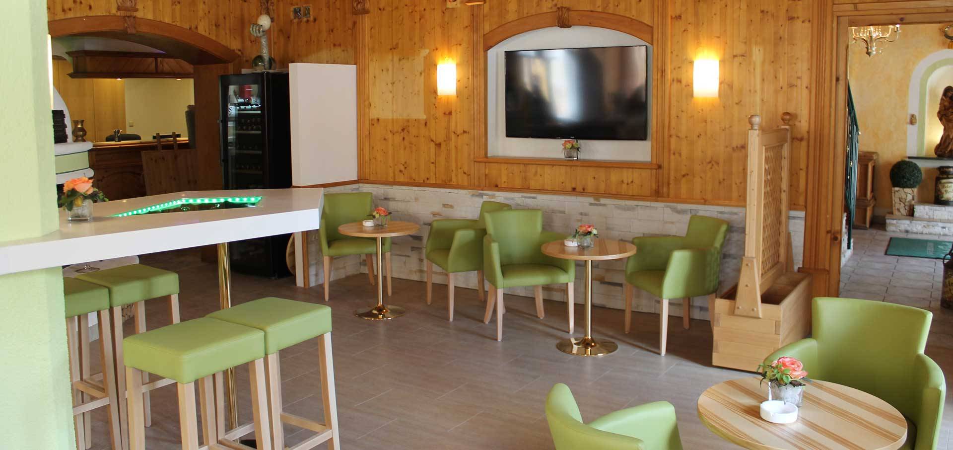 Lounge mit Fernseher Hotel Post Bad Mitterndorf